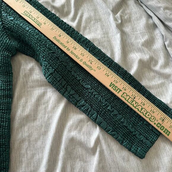 Vintage Womens Magic It Fits Textured Zip-Up Jacket Size S Maximalist Eclectic - Picture 9 of 9